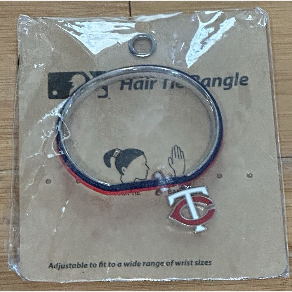 MLB Minnesota Twins Hair Tie Bangle - New